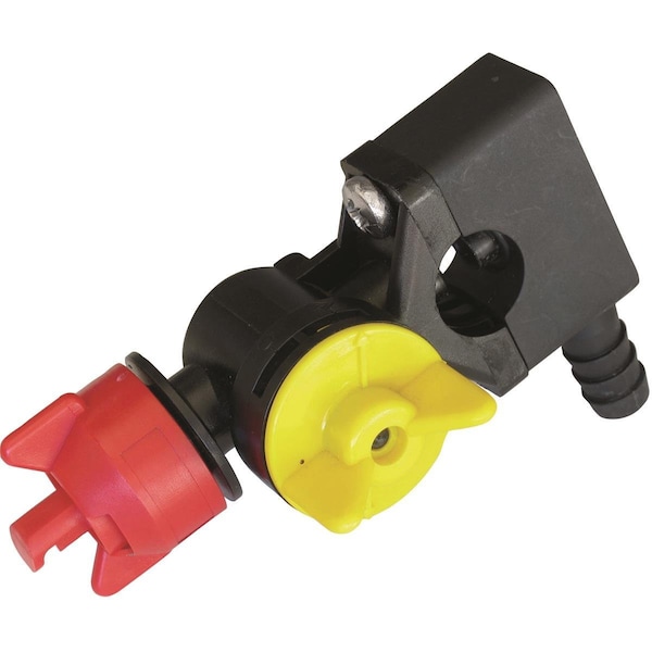 Broadcast Nozzle Center, Boom Spray Coverage 6 ft, Polyacetal